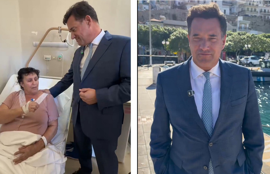 Άδωνις Γεωργιάδης από την Κάλυμνο: Η ευγνωμοσύνη των ασθενών τον αποζημίωσε για την τοξικότητα