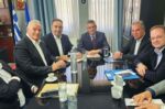 Νέα Προποντίδα: Ο δήμαρχος Μ. Καρράς στη σύσκεψη του υπουργού Υποδομών Χρίστου Δήμα στον Πολύγυρο
