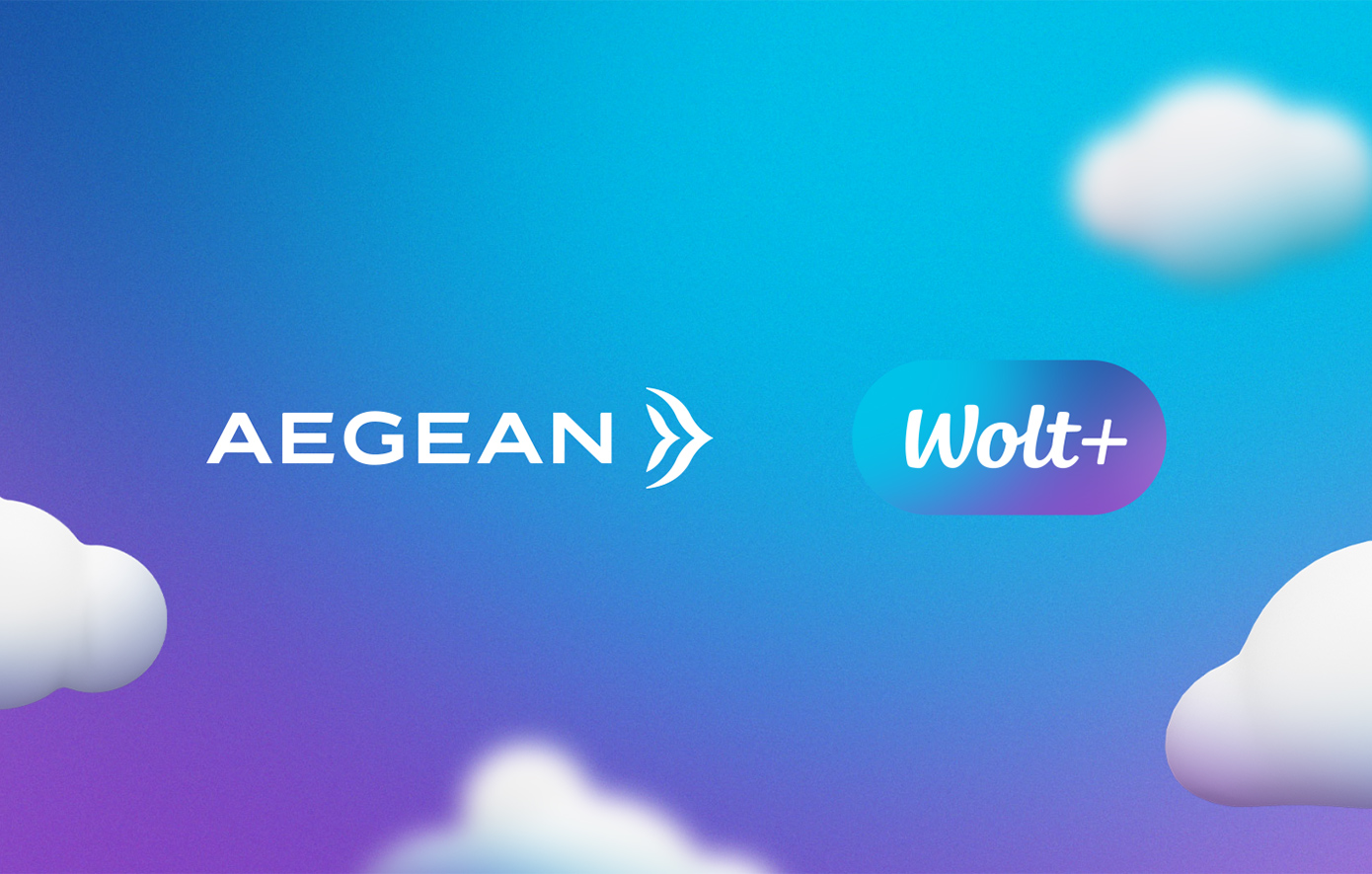 AEGEAN: Το Miles+Bonus συνεργάζεται με το Wolt+ – Έως 8 μήνες δωρεάν συνδρομή και μίλια