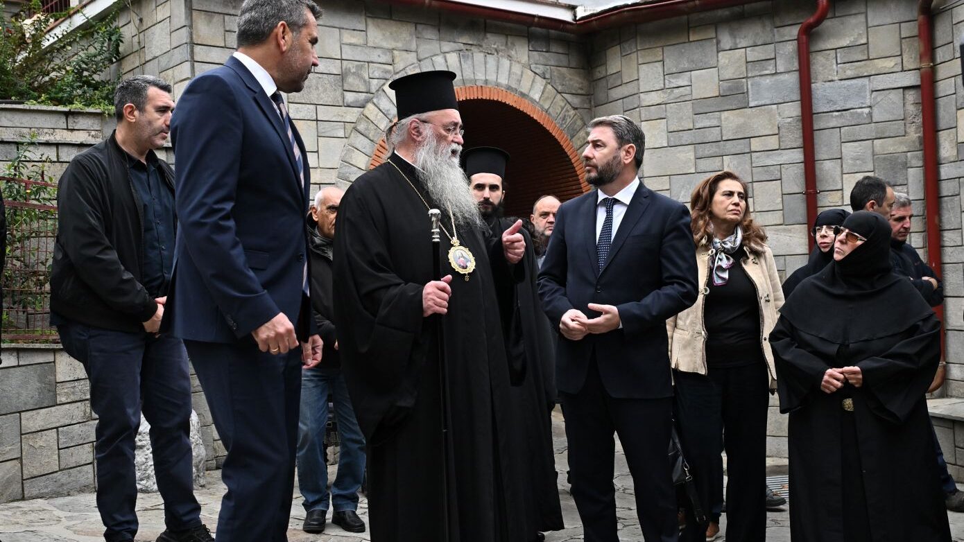 Νίκος Ανδρουλάκης: Στην Παναγία Εικοσιφοίνισσα με επίκεντρο την επιστροφή των ιστορικών κειμηλίων