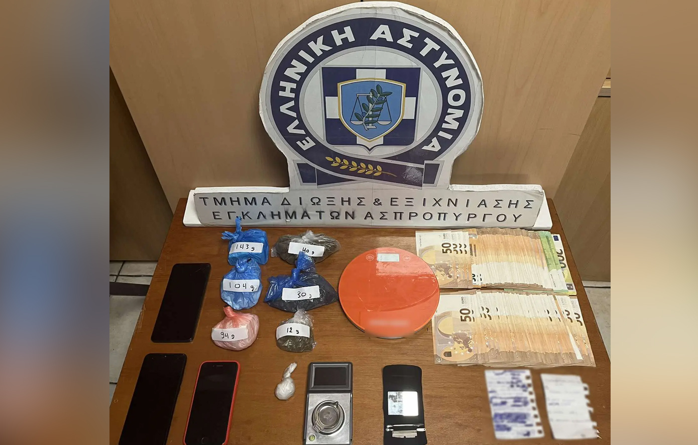 Σπίτι στη Νίκαια με κοκαΐνη και 10.500 ευρώ – Δύο συλλήψεις μετά την αστυνομική επιτήρηση