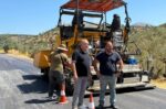 Η Περιφέρεια Πελοποννήσου ολοκληρώνει την αποκατάσταση του οδοστρώματος στην οδό Λυγουριού-Δήμαινα