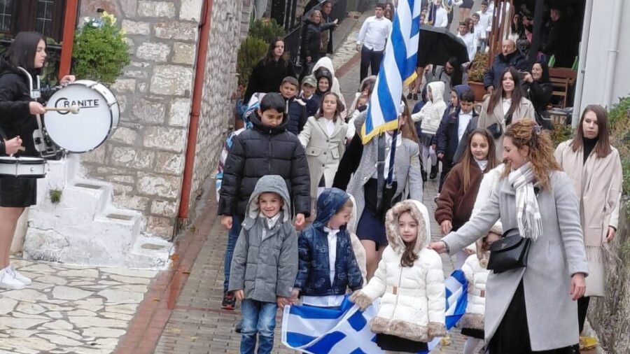 Άγραφα: Η κακοκαιρία δεν πτόησε τα παιδιά