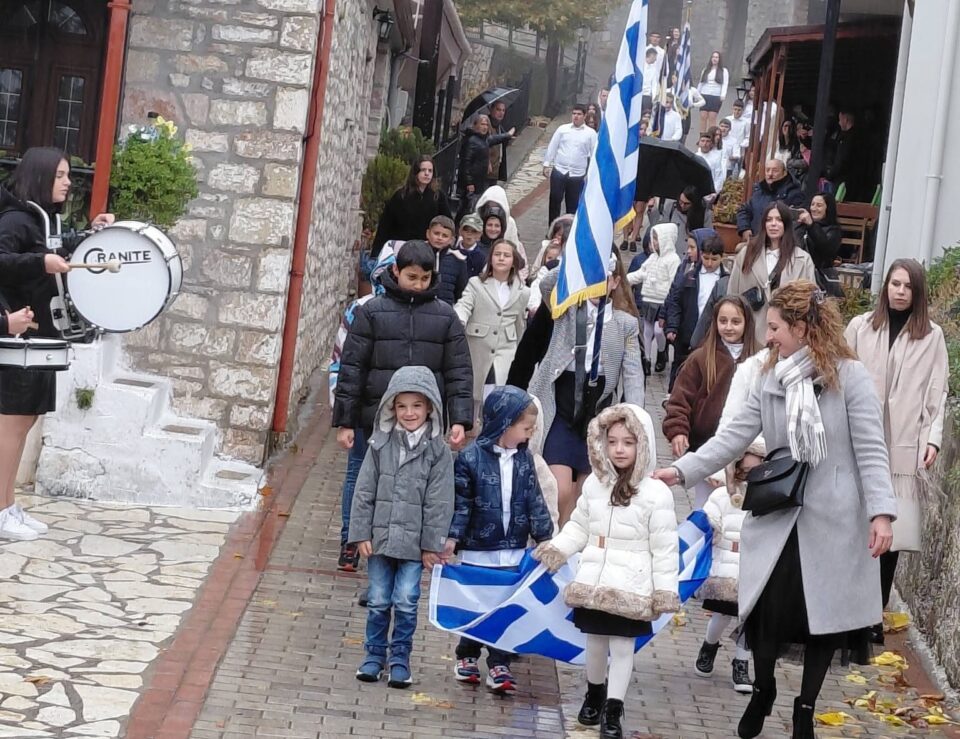 Άγραφα: Η κακοκαιρία δεν πτόησε τα παιδιά