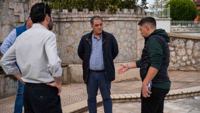Δήμος Κοζάνης: Ο Γιάννης Κοκκαλιάρης επισκέφθηκε την Κοινότητα της Ξηρολίμνης