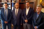 Πύργος: Ο Θάνος Πλεύρης επιβεβαίωσε τη γόνιμη συνεργασία στη συνάντηση με τον Στάθη Καννή