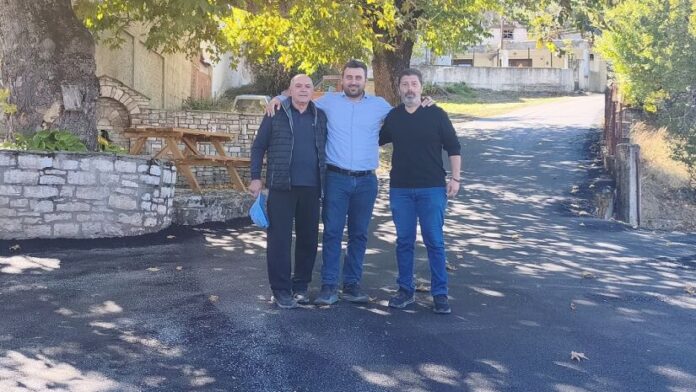 Δήμος Μετεώρων: Ολοκληρώθηκε η ασφαλτόστρωση στην Καλομοίρα