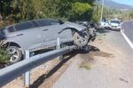 Φθιώτιδα: Αυτοκίνητο προσέκρουσε στις μπάρες στην εθνική οδό, ελαφρά τραυματίας ο οδηγός