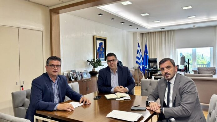 Ανδραβίδα-Κυλλήνη: Συνάντηση του δημάρχου με τον υφυπουργό παρά τω Πρωθυπουργώ για έργα και πόρους