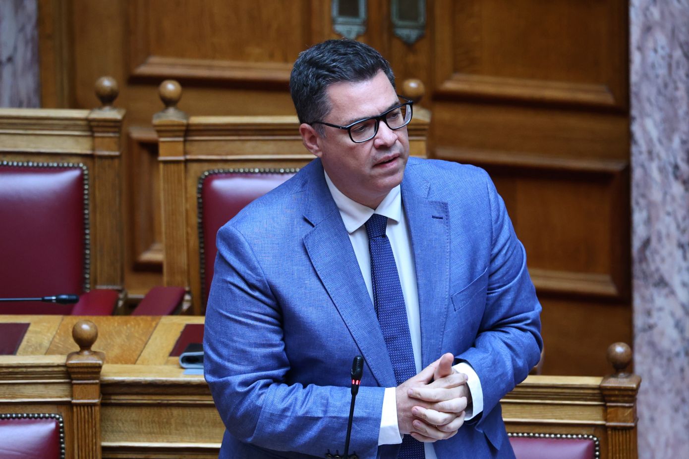 Ο Θ. Κοντογεώργης παρουσιάζει τον εβδομαδιαίο απολογισμό για την περιφέρεια με έργα και παρεμβάσεις σε νερό, ενέργεια και υποδομές