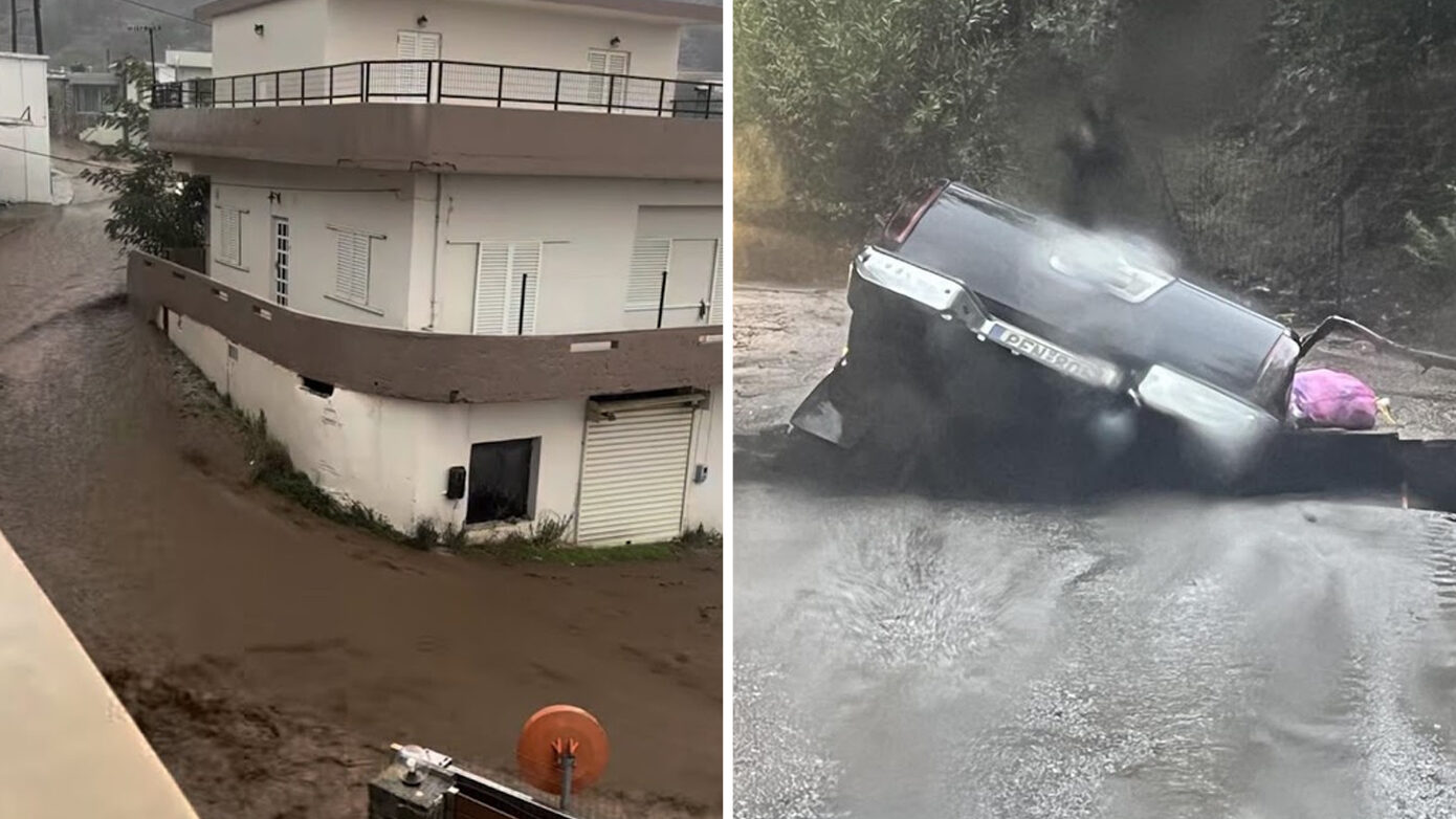 Κρήτη: Περιουσίες βυθίζονται στα λασπόνερα και κάτοικοι εγκλωβίζονται στα Ζωνιανά – Νέα κακοκαιρία το Σάββατο
