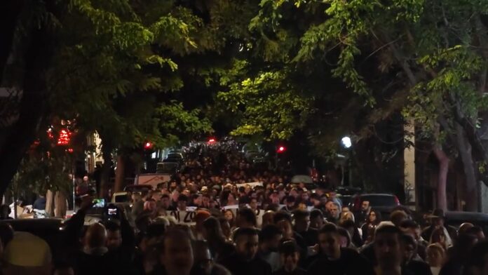 Κυψέλη: Μεγάλη πορεία διαμαρτυρίας για τα έργα του Μετρό – Δείτε βίντεο