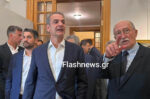 Χανιά: Ο Κυριάκος Μητσοτάκης σε εκδήλωση προς τιμήν του Μίνου Ζομπανάκη