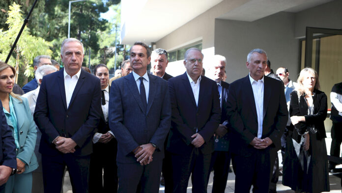 Ο Κυριάκος Μητσοτάκης εγκαινίασε το νέο κτίριο του Ινστιτούτου Πληροφορικής και Τηλεπικοινωνιών του «Δημόκριτου» για έρευνα αιχμής στην AI