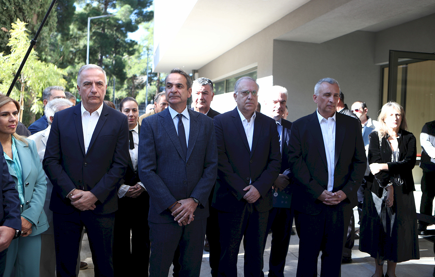 Ο Κυριάκος Μητσοτάκης εγκαινίασε το νέο κτίριο του Ινστιτούτου Πληροφορικής και Τηλεπικοινωνιών του «Δημόκριτου» για έρευνα αιχμής στην AI