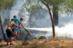 Θεσσαλονίκη: Γυναίκα αγνώστων στοιχείων εντοπίστηκε χωρίς τις αισθήσεις της σε φωτιά στο Πανόραμα