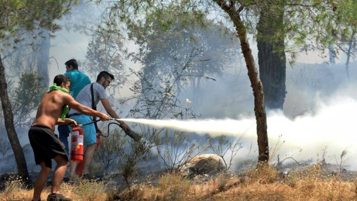 Θεσσαλονίκη: Γυναίκα αγνώστων στοιχείων εντοπίστηκε χωρίς τις αισθήσεις της σε φωτιά στο Πανόραμα