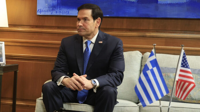 Μάρκο Ρούμπιο: Δείπνο με ελληνικό μενού μετά τη συνάντησή του με τον Κυριάκο Μητσοτάκη