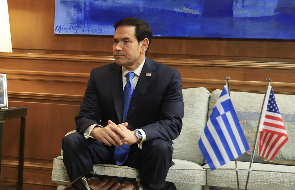 Μάρκο Ρούμπιο: Δείπνο με ελληνικό μενού μετά τη συνάντησή του με τον Κυριάκο Μητσοτάκη