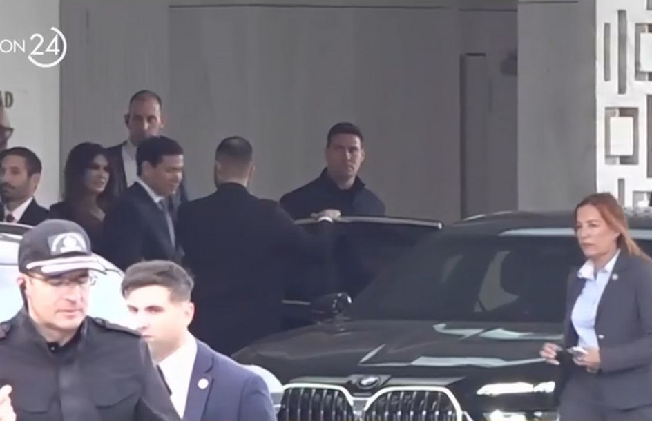 Μάρκο Ρούμπιο: Αναχώρησε από το ξενοδοχείο στην Αθήνα με εντυπωσιακή αυτοκινητοπομπή
