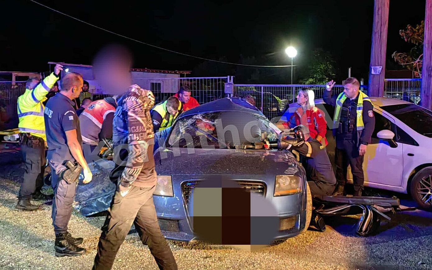 Τροχαίο στην Κόρινθο: Υπέκυψε ο 26χρονος οδηγός – Πέντε τραυματίες από τη σφοδρή σύγκρουση