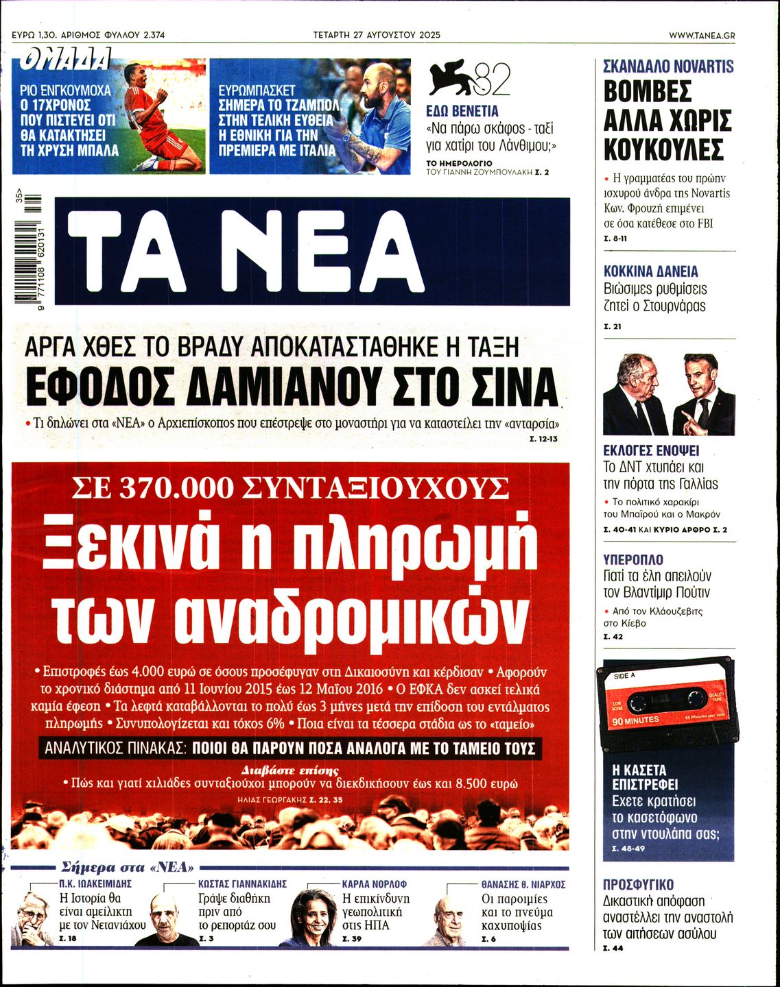 ΤΑ ΝΕΑ