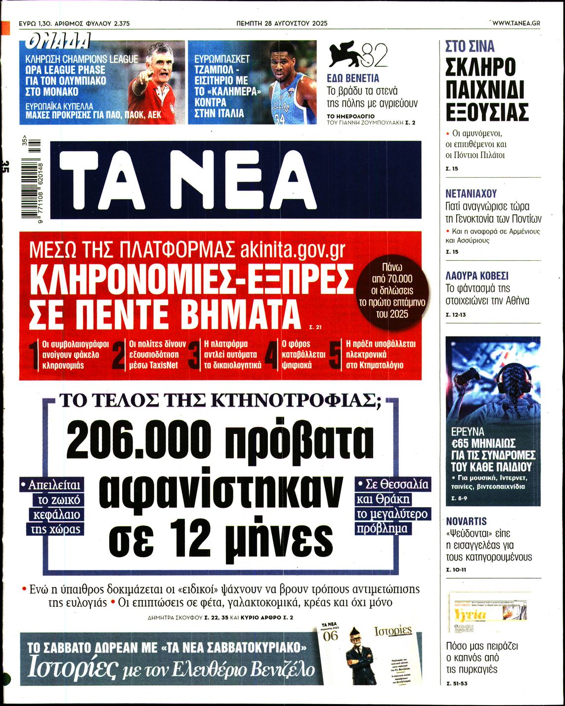 ΤΑ ΝΕΑ