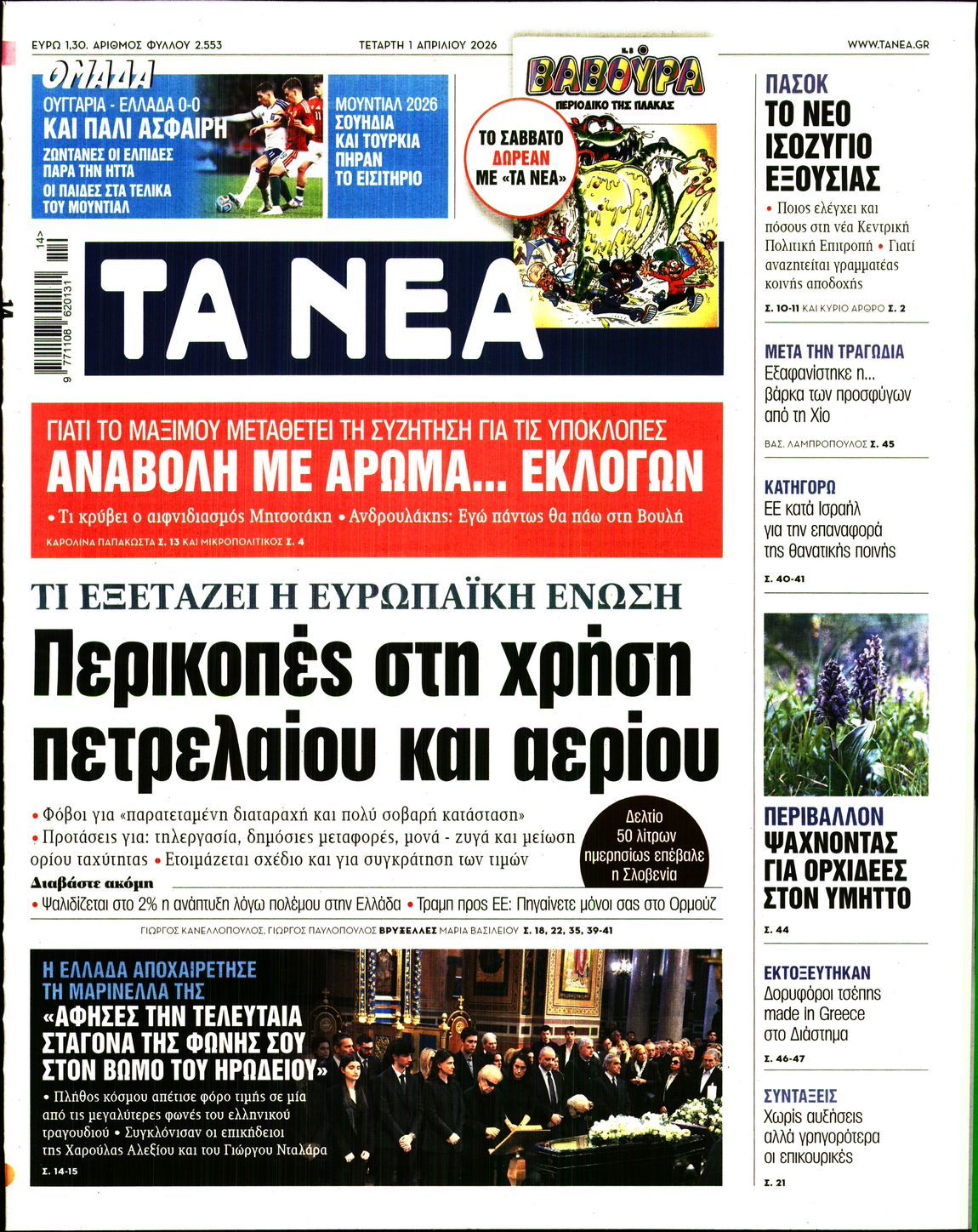 ΤΑ ΝΕΑ