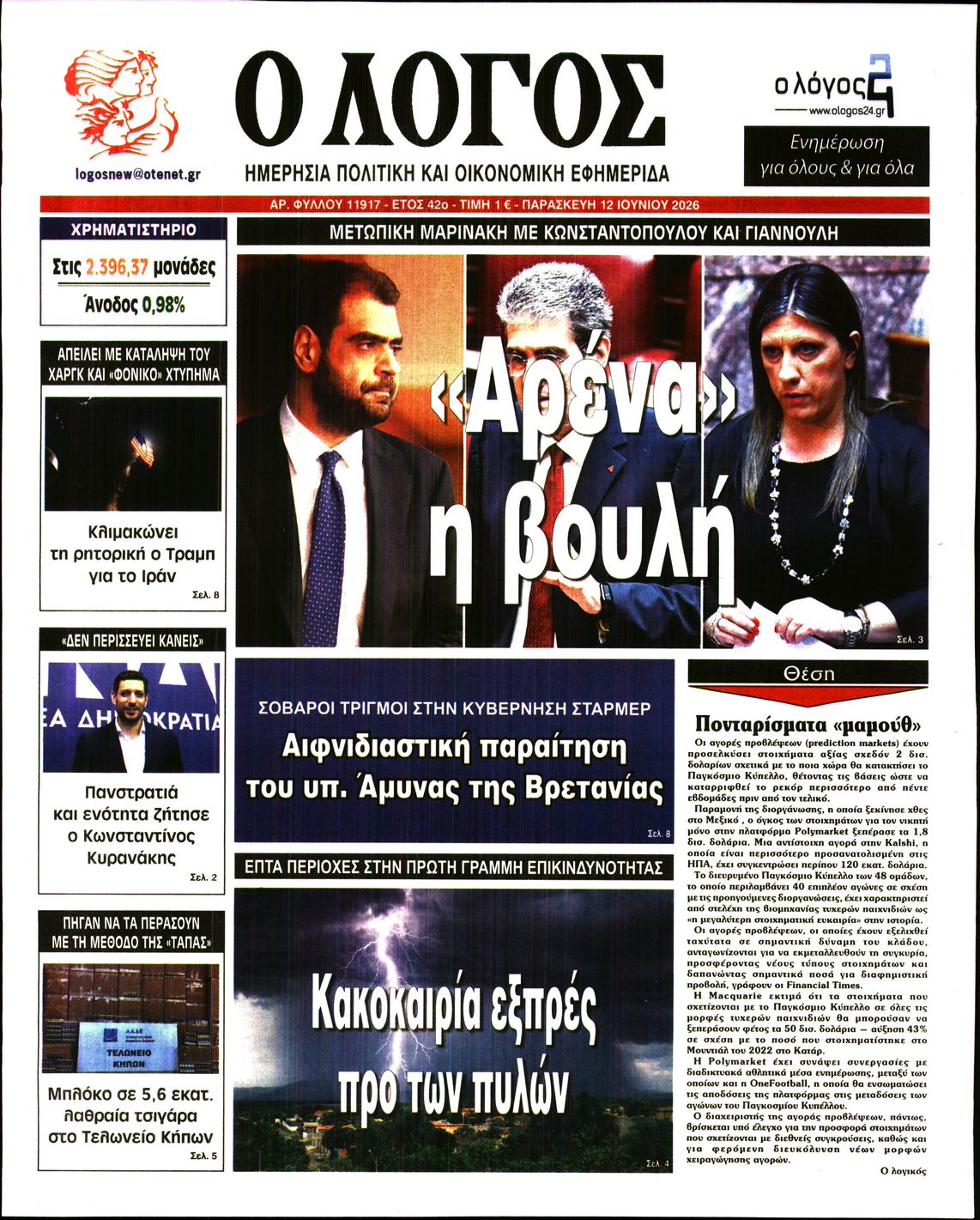 Ο ΛΟΓΟΣ