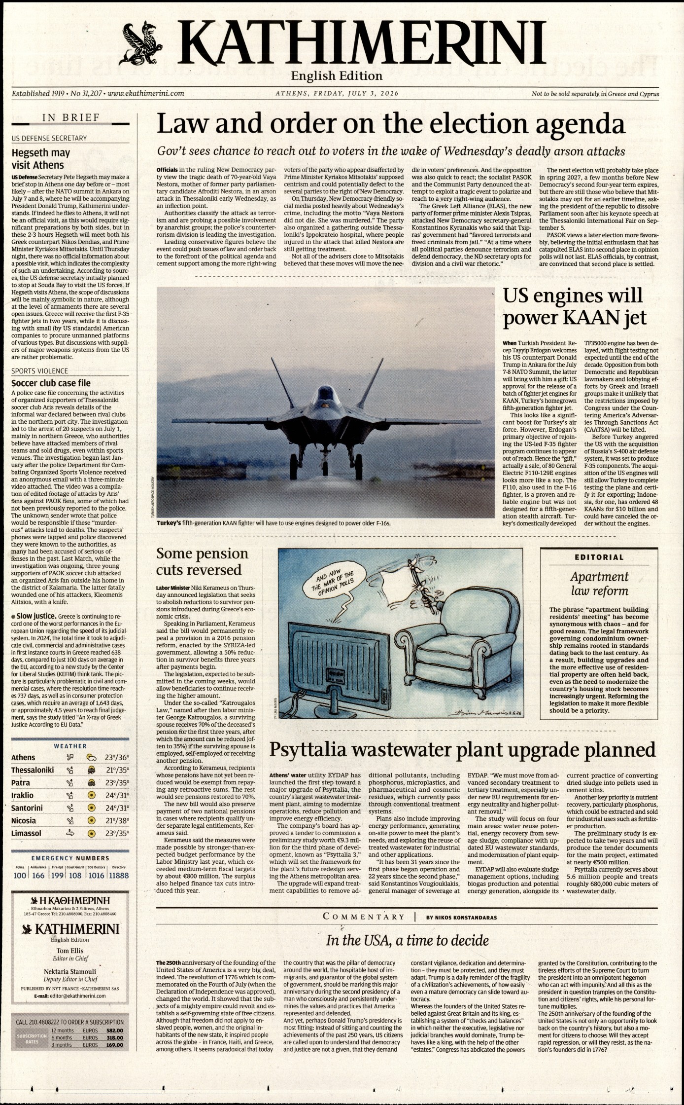 INTERNATIONAL NEW YORK TIMES_KATHIMERINI